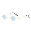 Gafas de sol retro redondas con montura pequeña, estilo para hombres y mujeres, minigafas de sol estilo príncipe con montura redonda pequeña, gafas de sol estilo hip hop, modernas