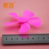 805Y2A rojo rosa 80 aspa de ventilador de hélice de cinco palas tecnología de paleta de ciruela de cinco palas piezas de bloque de construcción