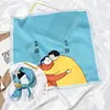 Bufanda pequeña multifuncional de Corea del Sur, pañuelo cuadrado pequeño con pintura al óleo original, bufanda pequeña versátil decorativa para primavera y otoño, diadema para el cabello que reduce la edad, pañuelo para la cabeza