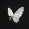 Casulo Partido em Borboletas Broche de Borboleta em Madrepérola Natural Luxo Acessível High-End Corsage de Inseto Nova Broche Feminina
