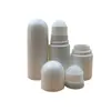 Botella Plástica Personalizada de 30ml Botella con Bola Rodante Botella Recargable de Líquido Botella Vacía para Masaje Botella con Bola Rodante de Plástico Opaco
