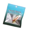 Punto rojo Leech Luya señuelo tiro largo lentejuelas metálicas cebo artificial con canaleta de sangre tres anzuelos pesca en mar ligera perlas bajo