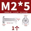 Tornillos Autorroscantes Jinchao de Acero Inoxidable 304, Hexagonales Invertidos, Cabeza Plana Grande, Cabeza Delgada, Tornillos para Muebles M2M3M4M5M6