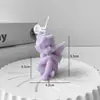 Vela Aromática Pequeno Anjo Tridimensional DIY Enfeites Criativos Adereços para Fotos Presente de Casamento Atacado