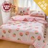 Colcha Fresca de Verano Colcha Fresca de Verano para Dormitorio Estudiantil Verano 2025 Nueva Colcha Delgada Colcha para Hogar con Aire Acondicionado No Algodón Algodón Puro