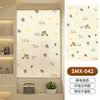Pegatinas de Vidrio de Dibujos Animados, Película de Privacidad para Ventana Translúcida y Opaca, Película de Vidrio de Privacidad Antifugas para Baño y Inodoro