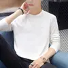 Camiseta Básica de Manga Larga Estilo Coreano Versátil Casual Talla Grande Camisa Otoño Camiseta Básica Nueva Puesto Callejero Manga Larga