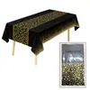 Toalha de mesa descartável para festa da Amazon, espessada, alta sensibilidade, ponto, feriado, aniversário, casamento, decoração, toalha de mesa de plástico