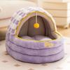 Cama para Mascotas Popular Transfronteriza Taburete Peculiar de Halloween Cama para Gatos Cerrada Segura Cama para Perros Teddy Bichon
