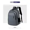 2025 Nuevo Mochila Casual de Negocios de Gran Capacidad Transfronteriza Bolsa para Computadora Material de Película de Cuero Mochila Escolar para Estudiante