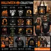 Roupas Transfronteiriças Halloween Adesivos de Padrão de Transferência de Calor Acessórios de Impressão Atacado Personalizado Logotipo Plano Impressão por Transferência de Calor