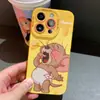 Funda para Teléfono Móvil Apple 18Promax de Gato y Ratón Modelo Nuevo 17Pro Dibujos Animados 16 Silicona Aire Linda 15 Funda Suave 14
