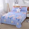 Sábanas de sarga gruesa hipoalergénicas ropa de cama individual para dormitorio estudiante cómoda sin bolitas fabricante de sábanas venta al por mayor