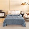 Manta Jacquard Tridimensional de Terciopelo de Doble Cara de Color Sólido de Frontera Cruzada, Manta Multifuncional para Siesta, Manta para Aire Acondicionado, Dropshipping
