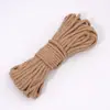 Corda de Poliéster-Algodão Monocromática 4mm Corda Trançada Artesanato DIY para Joias Pingente de Corda de Algodão Artesanato de Tecelagem Chaveiro 48 Cores