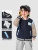 Chaqueta de béisbol para niño Right Europe, estilo primavera y otoño, top para bebé estilo universitario, nueva colección de otoño para niños, ropa exterior infantil, ropa de otoño