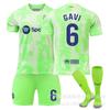2425 Barcelona Traje de Futebol para Dois Jogadores 9 Levan 19 Yamal 20 olmo 8 Pedde 6 Garvey Traje de Camisa