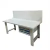 Bancada de Aço Pesado Personalizada para Oficina de Produção, Estação de Trabalho para Soldagem Resistente a Altas Temperaturas, Mesa de Trabalho com Suporte de Carga