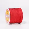 Producción de muestras personalizable OEM No. Hilo de jade 72 50 metros Hilo tejido a mano para manualidades Número de color teñido Material de hilo para abalorios