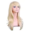 Cabello rizado de alta temperatura de 70 cm de largo, seda, multicolor, rizado, peluca de dibujos animados para COS, pelucas de AliExpress, suministro transfronterizo