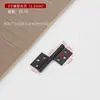 Bisagra en Forma de Bandera de Acero Inoxidable Aleación de Aluminio Puerta Desmontable Hoja Suelta Puerta Plegable para Baño Puerta Cortafuegos Bisagra en Forma de Bandera