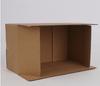 Caja de Papel Kraft Plegable con Tapa abatible Esmalte de Uñas Amarillo Caja Corrugada Rodamiento Motor Pequeño Tornillo Cartón de Embalaje Universal