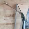 Bisagras de Acero Inoxidable No Estándar al por Mayor del Fabricante, Película Nano Autolimpiable, Vidrio Templado de Grado Automotriz, Mamparas para Baño