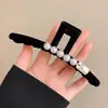 Pinza para el Cabello de Tiburón de Felpa Acrílica de Alta Gama Pinza Grande Accesorios para el Cabello de Mujer Volumen del Cabello Múltiples Capas Melena de Cabello Pinza para el Cabello