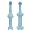 Escova de Dentes de Silicone para Pets Transfronteiriça Escova de Dedo Cuidado Bucal Limpeza Suave Dentes Cão e Gato Higiene Dental