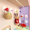 Gancho Ventosa Dopamina para Pendurar Roupas Atrás da Porta do Banheiro, Porta-Toalhas para Banheiro, Forte Capacidade de Carga, Adesivo Sem Marcas para Cozinha