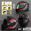 Casco Eléctrico Certificado 3C/Dot para Mujeres, Casco Integral de Moto Cálido de Invierno para Hombres, Seguridad Universal para Motocicleta al por Mayor