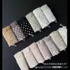 Falda Xiaolan P001 Punto de Ola Retro Hilo Algodón Ropa Interior Bolso de Cintura para Mujer Borde Sin Marca en la Cadera Alta Elasticidad Suave Cera Amigable con la Piel Chica
