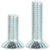 Tornillos de Alta Resistencia Phillips de Cabeza Avellanada Zinc Azul y Blanco Grado 8.8, Mayoreo M3M4M5M6M8