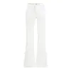 Jeans Elásticos Ajustados Lavados para Otoño e Invierno, Piernas Alargadoras de Tiro Alto Elásticos de Alta Elasticidad para Adelgazar Glúteos de Melocotón, Pantalones de Campana Ajustados, Pantalones Ajustados