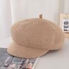 Gorra de Béisbol Transpirable Estilo Coreano Primavera/Verano 2025, Sombrero Octogonal, Sombrero de Pintor para Exteriores, Boina Simple, Sombrero para el Sol con Protección Solar