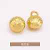 Botões Redondos Florais Estilo Chinês para Casacos Pequenos Estilo Chanel, Roupas, Trench Coats, Suéteres e Malhas Botões de Metal