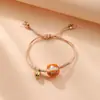 Cerámica de Jingdezhen Tejido Exquisito Estilo Bosque de Nicho Pulsera Puesto Popular Joyería Pequeña Creativa Joyería al por Mayor