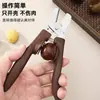 En stock Cuchillo Abierto Castaña Artefacto Apertura Cruzada Abre Castañas Máquina Peladora Pinza Descascarilladora Cáscara de Castaña