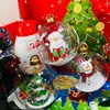 Novo Inflável Natalino Tendência: Papai Noel, Boneco de Neve, Árvore de Natal com Luzes, Balões para Jardim, Bolas Decorativas Festivas de Natal