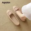 Zapatos planos Augustus para mujer, nueva colección de otoño 2026, cómodos y fáciles de llevar, perfectos con vestidos, estilo slip-on, adecuados para banquetes de boda