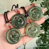 Colgante de Jade Natural Hetian de Xinjiang de Paz y Seguridad para Hombres y Mujeres, Colgante de Jade de Buda Guanyin, Venta al por Mayor en Transmisión en Vivo en Stock