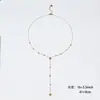 Colar com Pingente de Trevo de Quatro Folhas Cravejado com Diamantes Banhado a Ouro para Mulheres, Corrente para Clavícula Versátil Elegante de Luxo Leve Estilo Ins Nicho para Mulheres