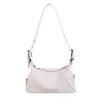 Bolso nuevo de piel suave tipo empanada, bolso de hombro 2026, elegante y versátil para el trabajo, bolso cruzado para mujer bajo el brazo en blanco