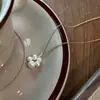 Collar de Perlas de Agua Dulce Natural para Mujer Trenzado Hecho a Mano Colgante de Garra de Gato Cadena para Clavícula Temperamento Todo Fósforo Cadena de Lana Wholesale