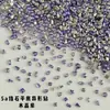 Morado Cristalino Zirconia 5A Pedrería para Uñas Celebridad de Internet Súper Brillantes Mini Pedrería de Fondo Plano Corazón Estrella de Cinco Puntas Gota de Agua Pedrería para Uñas