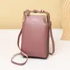 2026 Nueva Moda Estilo Vertical Bolso para Teléfono Móvil de Mujer, Versión Coreana, Gran Capacidad, Cartera para Teléfono de Hombro Cruzado Individual al por Mayor