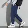 Pantalones Deportivos Casuales Holgados para Hombre de Talla Grande, Pantalones Deportivos Americanos de Moda de Pierna Ancha, Pantalones de Chándal Caídos para Primavera y Otoño