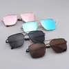 Gafas de Sol Aviador Clásicas Transfronterizas para Hombre, Doble Puente de Metal, Estilo Europeo y Americano, Uso Diario, Conducir, Protección Solar, Gafas de Sol para Mujer al por Mayor