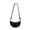 Bolso de mano de cuero mate de nicho retro otoño/invierno transfronterizo para mujer, nuevo y moderno bolso de hombro/bolso cruzado de gamuza con diseño de cuerno, 2026