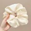 Ligas para el cabello tipo moño coreano, extragrandes y relajadas, para un look chic y sofisticado. Diademas y accesorios para el cabello de alta elasticidad para mujer